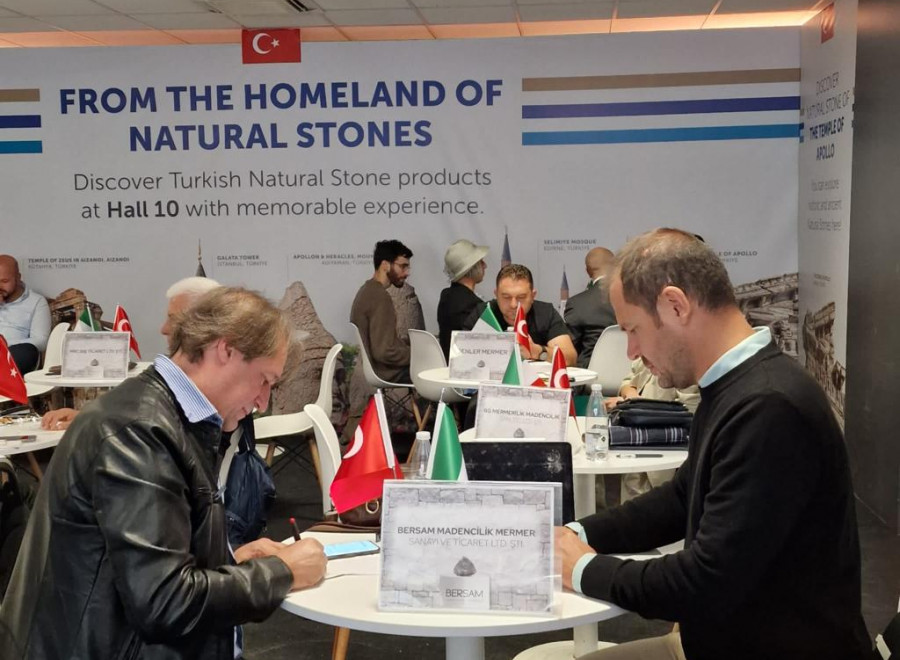 İtalyan devleri Türk doğaltaş ihracatçılarıyla el sıkıştı